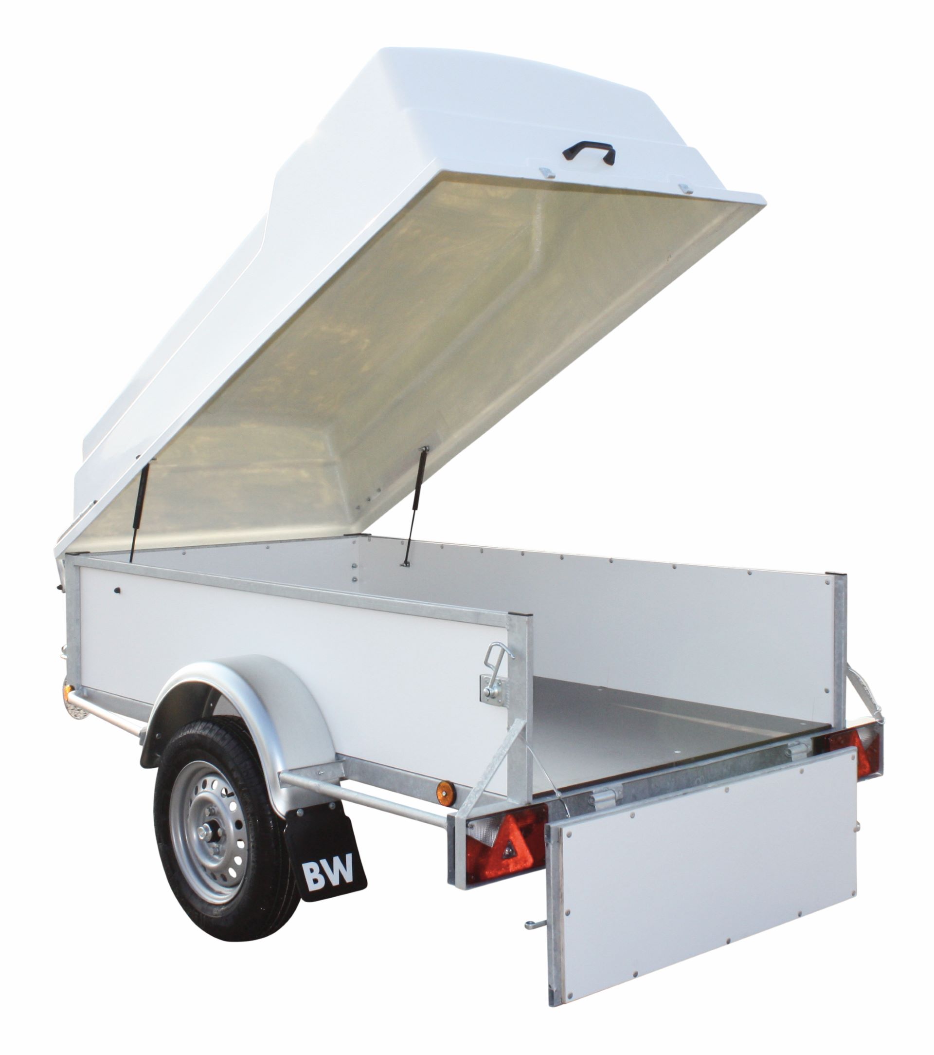 Verlengd chassis voor machinetransport